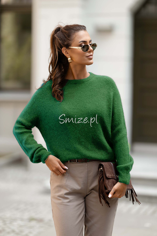 Sweter baby alpaka z długim rękawem 