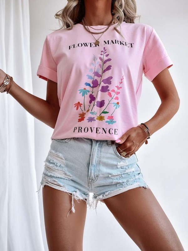 T-shirt PROVANCE Flower Market