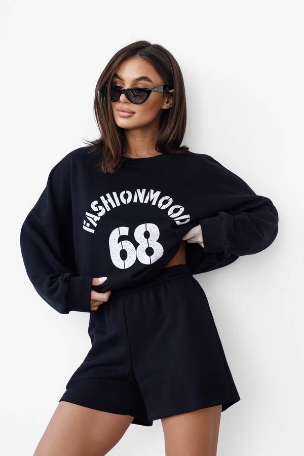 Komplet bluza z szortami FASHION MOOD Madame Sue