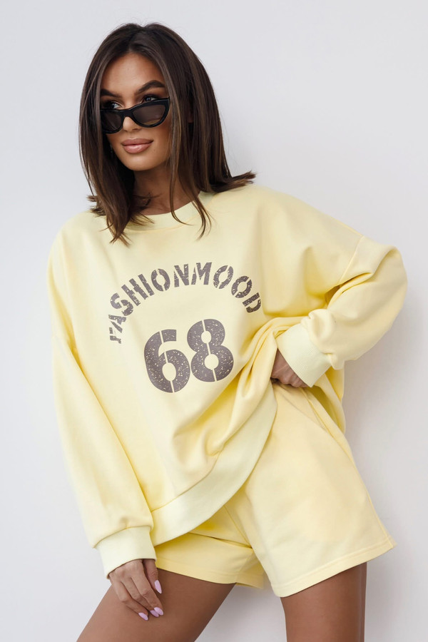 Komplet bluza z szortami FASHION MOOD Madame Sue