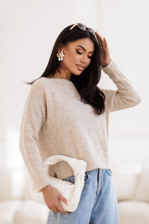 Sweter damski DOLLY, alpaka superfine Madame Sue