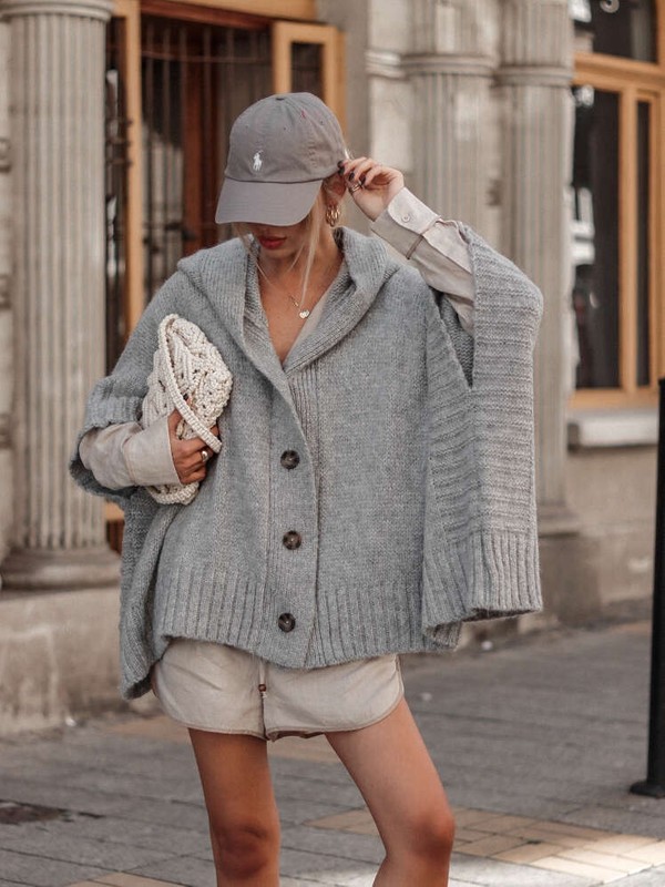 Sweter Poncho Cocomore
