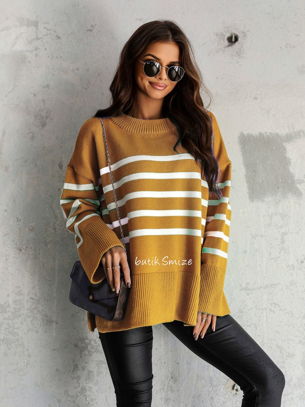 Sweter w pasy Obsessed With You Cocomore