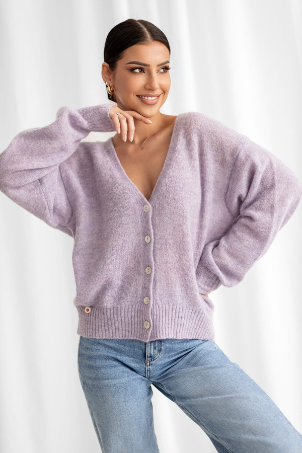 Sweter rozpinany CINDY baby alpaka Madame Sue