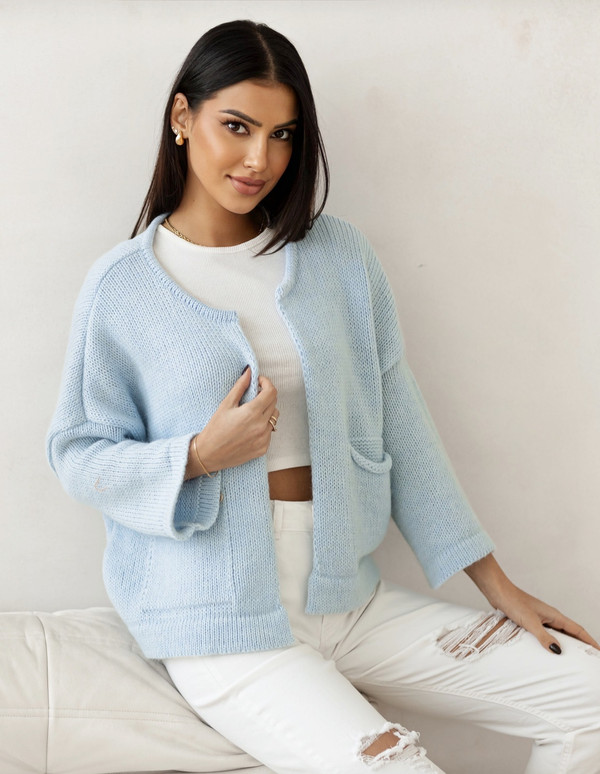 Sweter damski POLLY typu bomberka Madame Sue