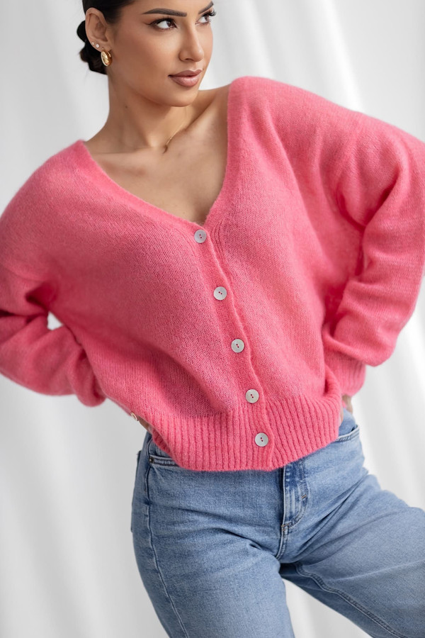 Sweter rozpinany CINDY baby alpaka Madame Sue