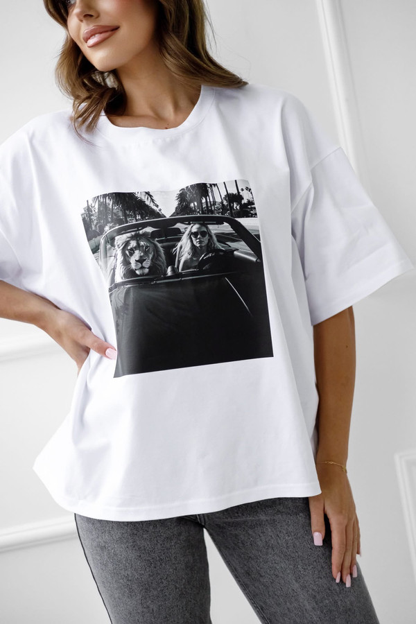 T-shirt oversize Lew Madame Sue