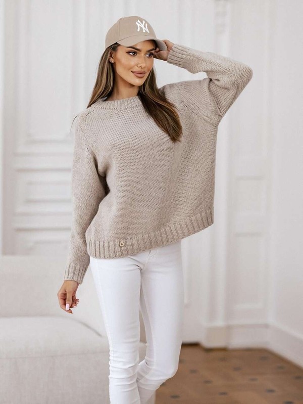 Sweter damski wełna moher premium  MIA Madame SUE