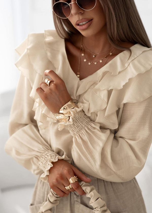 Bluzka z wiązaniem RITA Simplicity