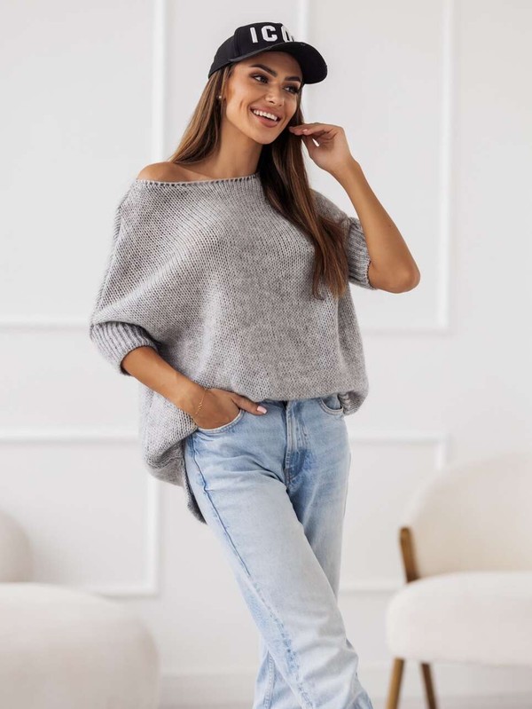 Sweter damski wełna moher premium BELLA Madame Sue