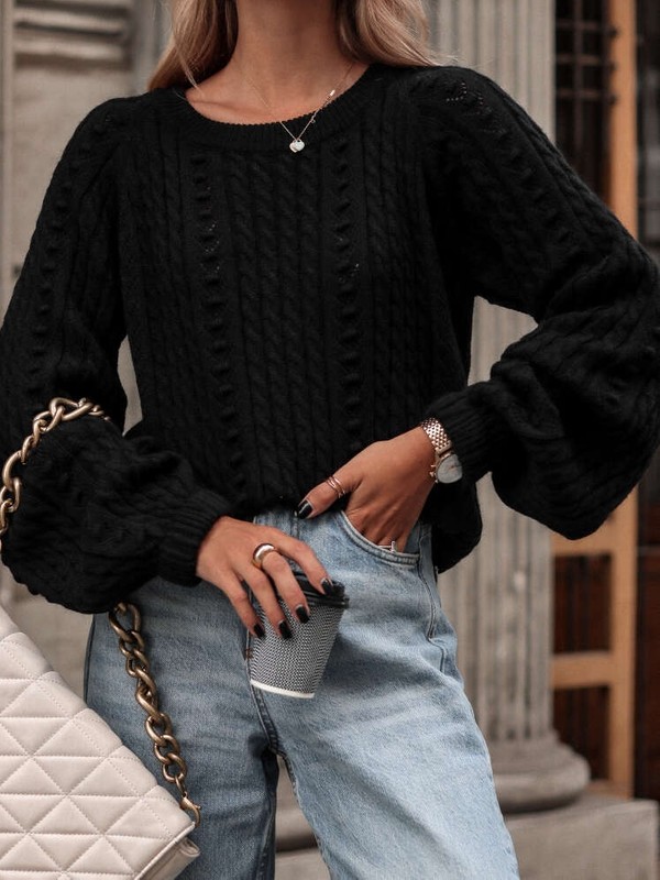 Sweter ażurowy LESSI Cocomore
