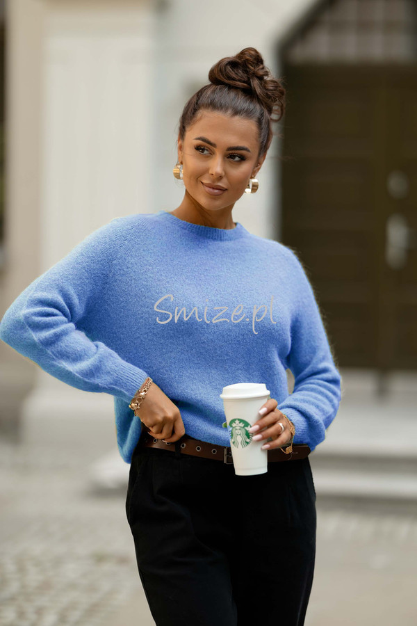 Sweter baby alpaka z długim rękawem 