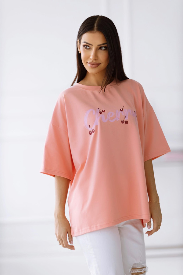 T-shirt oversize CHERRY Madame Sue