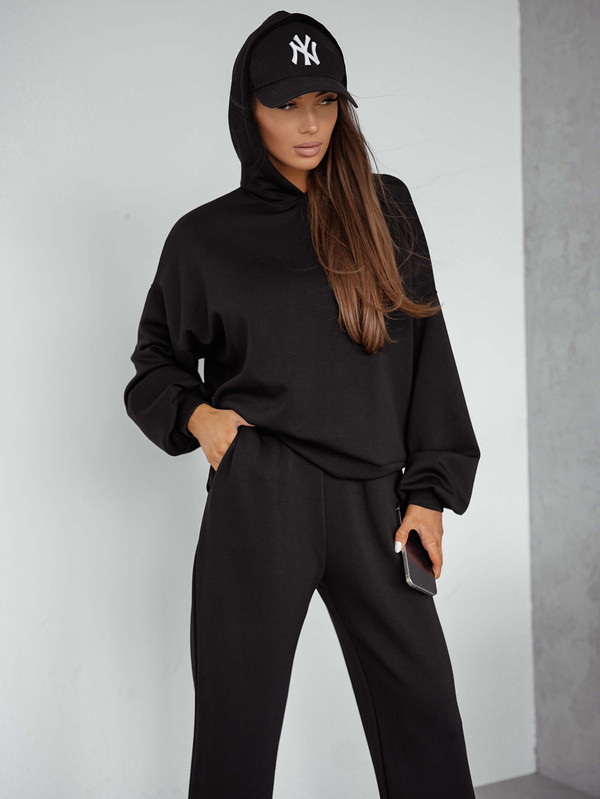 Komplet dresowy "Masełko" czarny