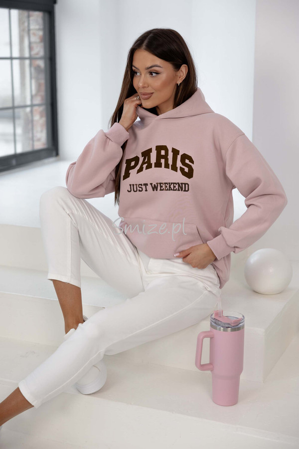 Bluza z kapturem PARIS Just weekend