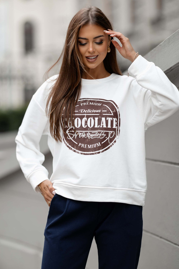 Bluza CHOCOLATE biały