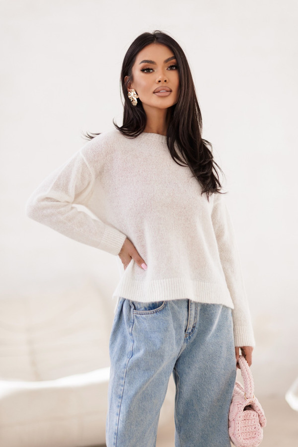 Sweter damski DOLLY, alpaka superfine Madame Sue