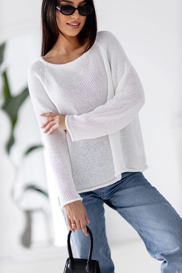 Bawełniany sweter damski MERIDA Madame Sue