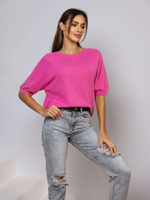 Sweter damski z dodatkiem kaszmiru EMMA Madame Sue