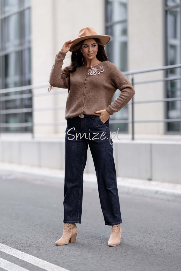 Spodnie jeansowe damskie Regular Fit