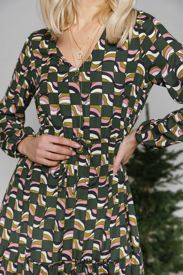 Sukienka GEOMETRIC BOPOCO