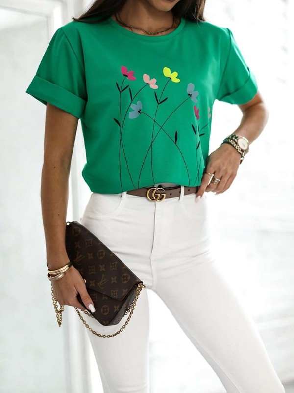 T-shirt FLOWERS