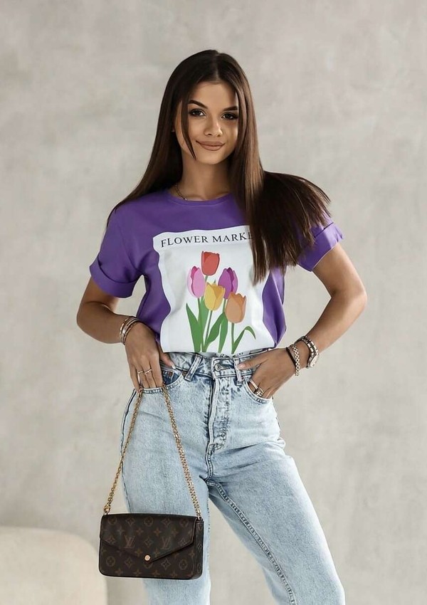 T-shirt TULIPANY Flower Market