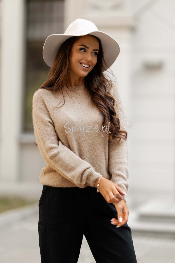 Sweter baby alpaka z długim rękawem 