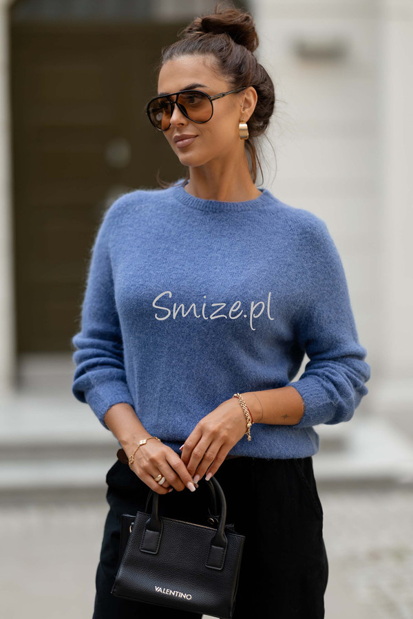 Sweter baby alpaka z długim rękawem 