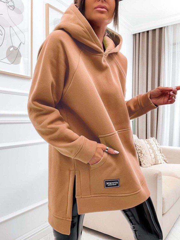 Bluza oversize COZY STAY HERE