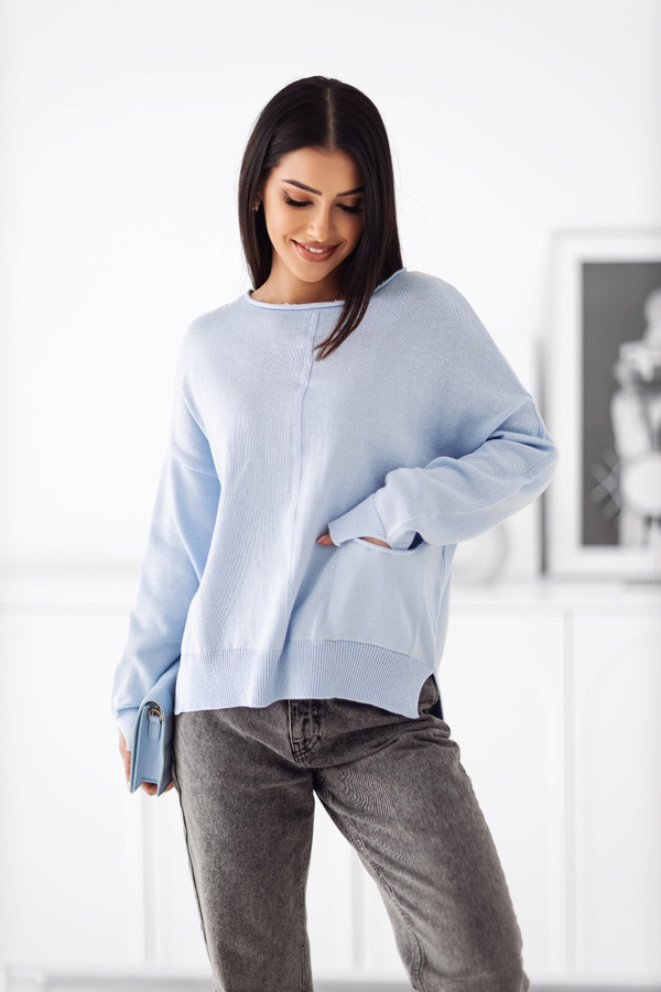 Bawełniany sweter damski MIRANDA Madame Sue