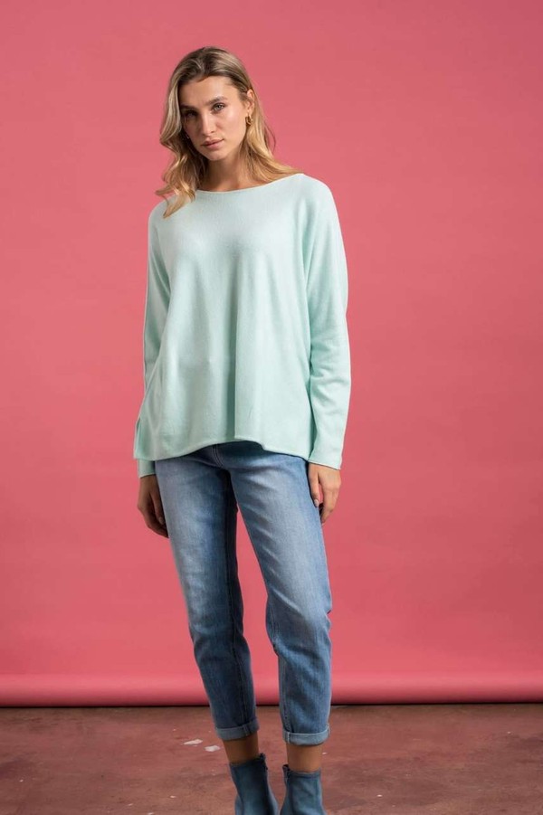 Cienki sweter oversize TORI Lemonada