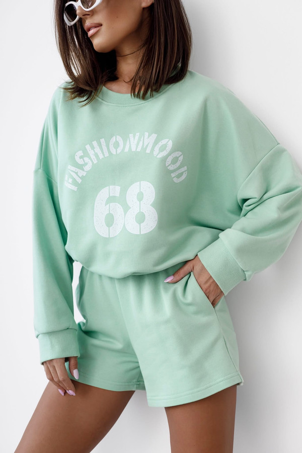 Komplet bluza z szortami FASHION MOOD Madame Sue