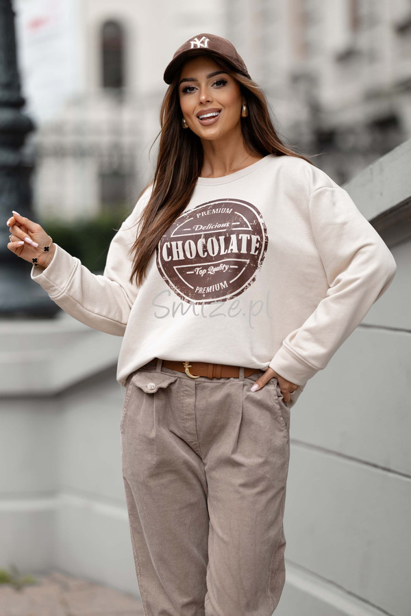 Bluza CHOCOLATE beżowy
