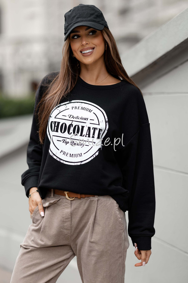 Bluza CHOCOLATE czarna