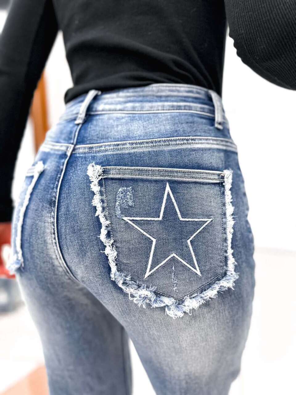 Spodnie jeansowe damskie 'STAR' ITAIMASKA