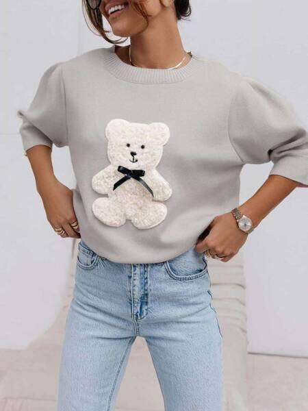 Sweter z krótkim rękawem Teddy Bear Cocomore 