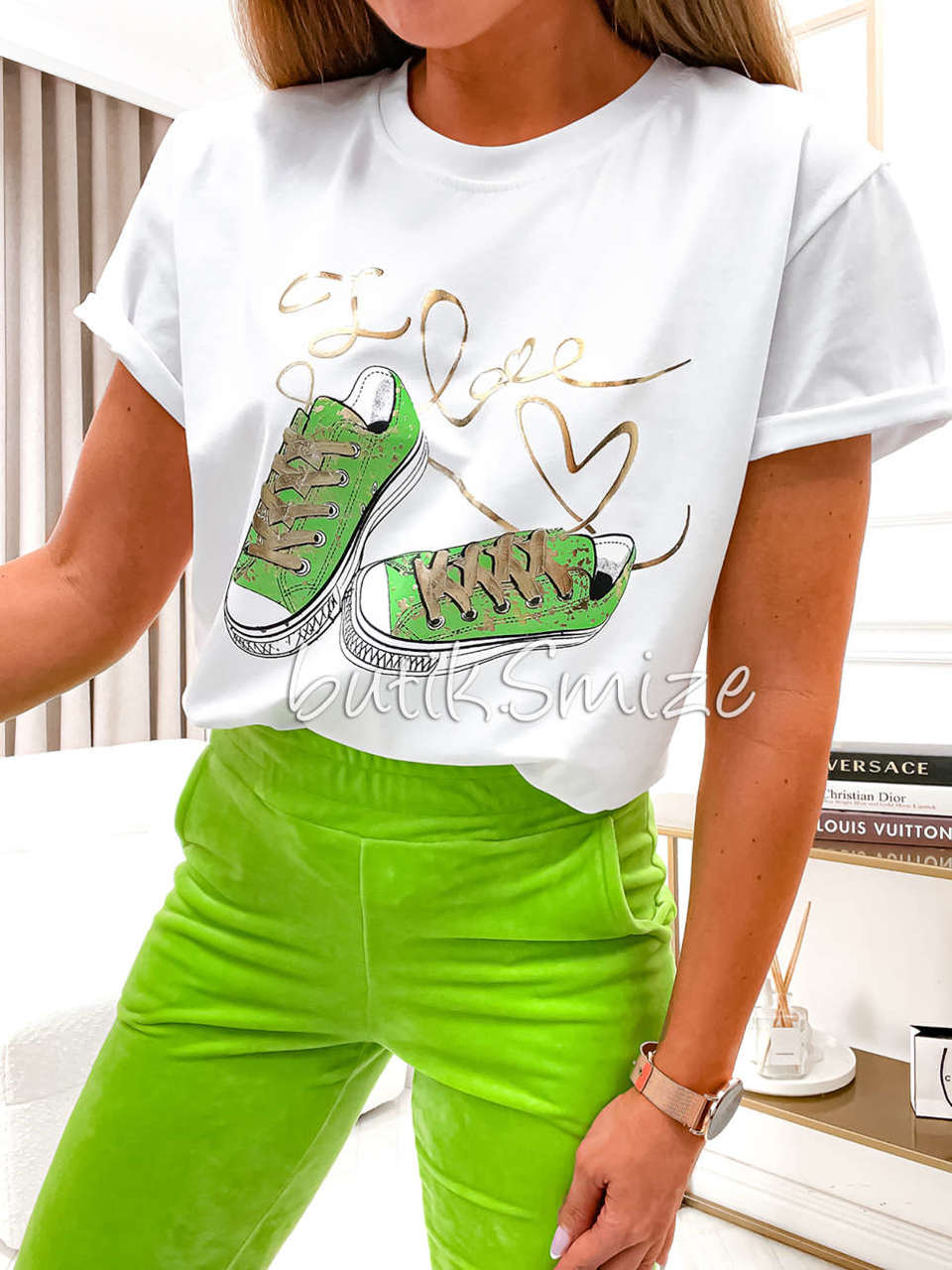 T-shirt Love Sneakers