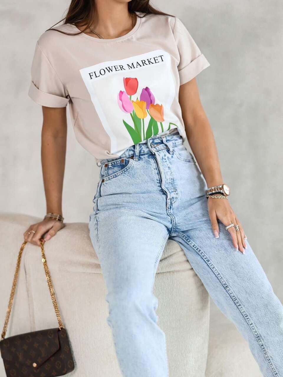 T-shirt TULIPANY Flower Market