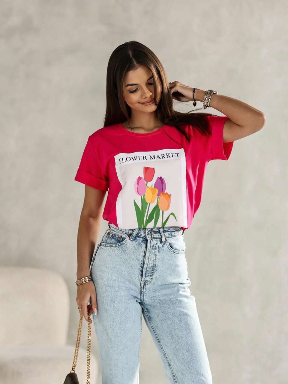 T-shirt TULIPANY Flower Market