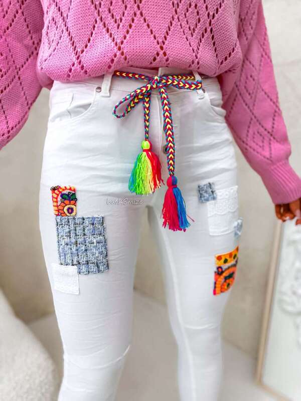  Spodnie jeansowe damskie ITAIMASKA