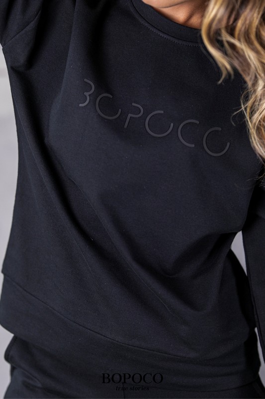 Bluza BASIC BOPOCO czarna