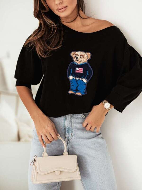 Sweter z krótkim rękawem Teddy Bear Polo Cocomore 