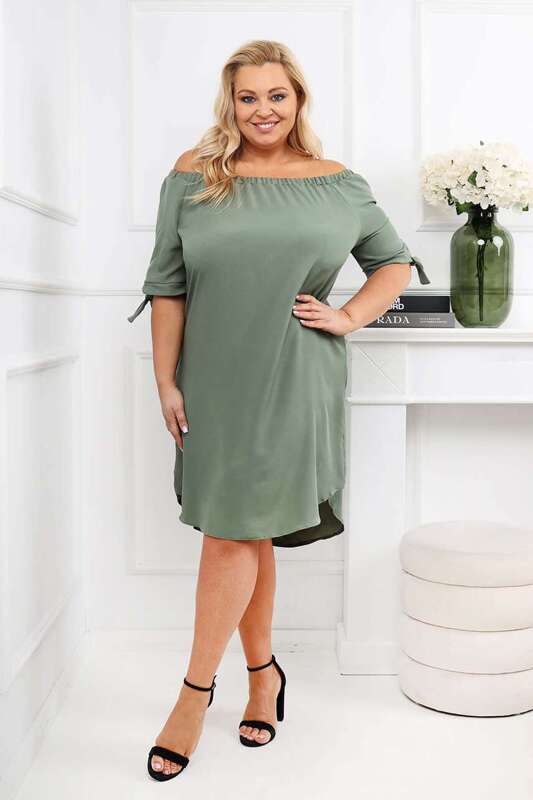 Sukienka typu hiszpanka Patrizia Plus Size