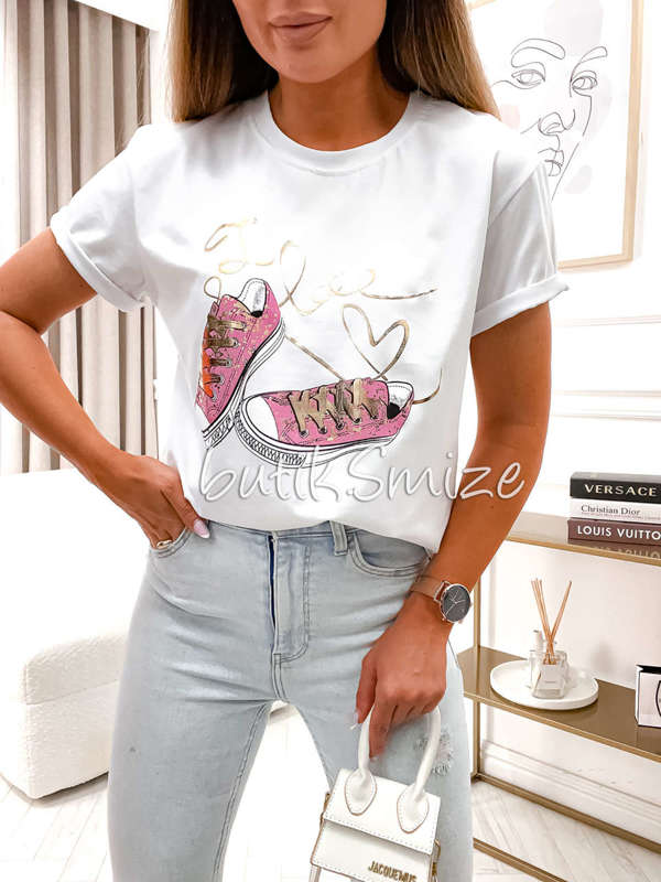 T-shirt Love Sneakers